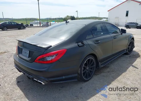2014 Mercedes-Benz Cls 63 Amg S 4Matic из США, поврежденный, VIN WDDLJ7GB2EA106645